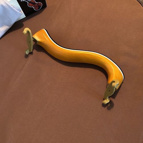 youyue小提琴肩托琴托枫木小提琴肩托拖肩垫中提琴琴托可调节