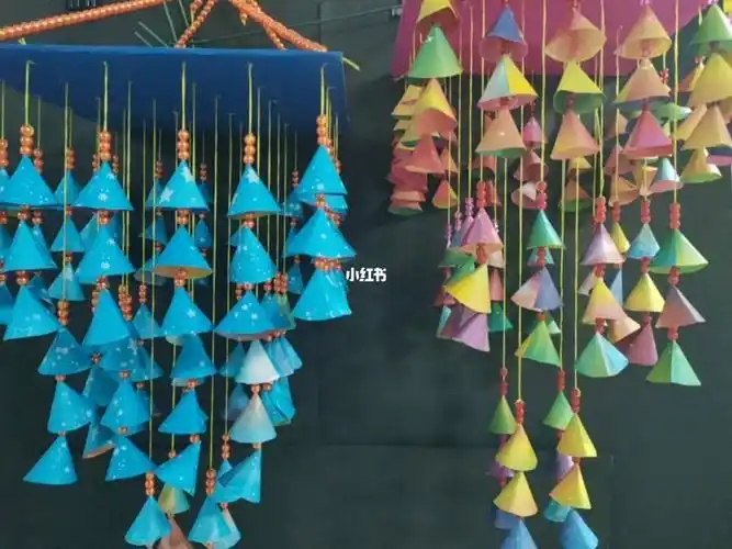 diy手工好看制作简单的小圆锥挂饰制作