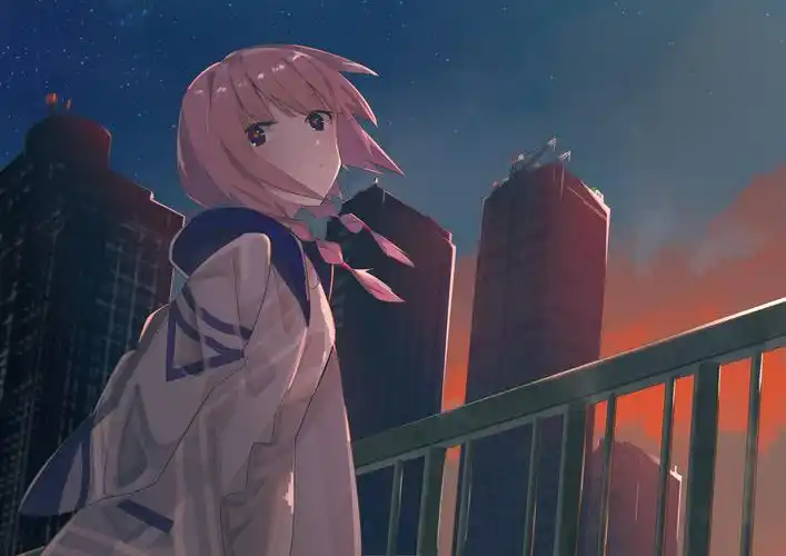 回眸一笑百媚生换不换动漫女生壁纸