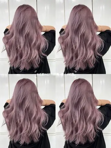 星空紫 回头率超级高觉了 高级感百搭发色_发色_紫灰色_显白_百搭