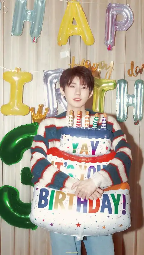 立冬可爱97生日快乐@tfboys-王源#王源23岁且放青山远