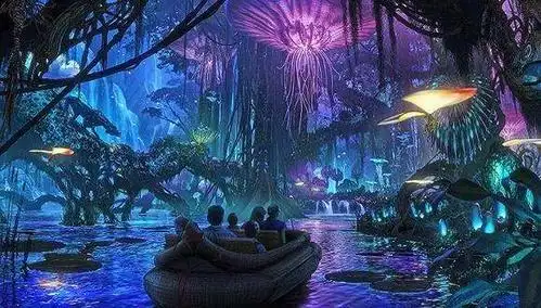 阿凡达主题公园带你见识潘多拉星球有多美