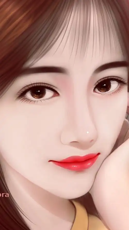 鞠婧祎手绘图片,鞠婧祎简笔手绘画像-图片大观-奇异网