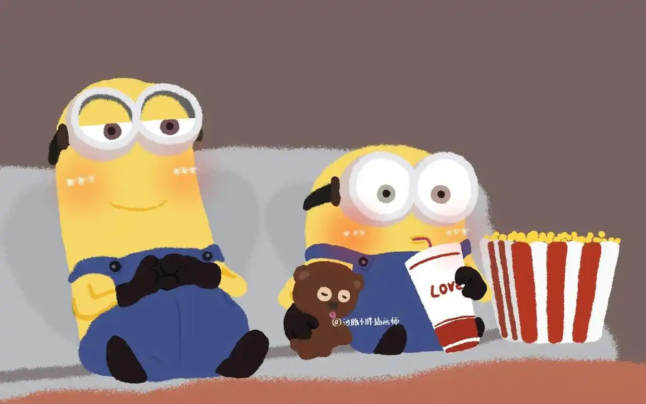 壁纸# #打工人壁纸# #电脑桌面# #壁纸分享# #ipad壁纸# #小黄人