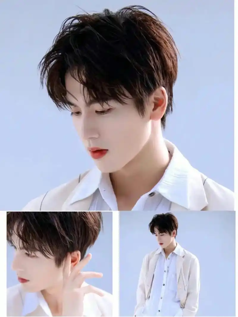 适合菱形脸,方脸,下巴短,额头窄的男生推荐试一 下 - 抖音