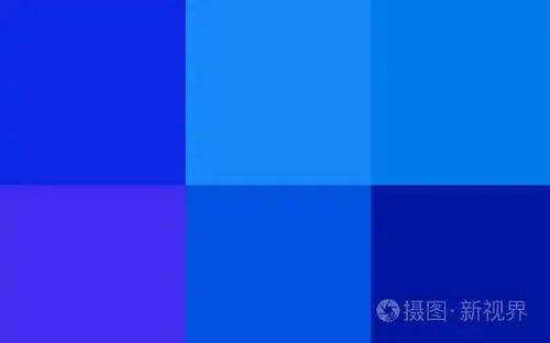 深蓝色矢量封面与彩色调色板. 五颜六色的梯度设置与彩虹颜色的集合.