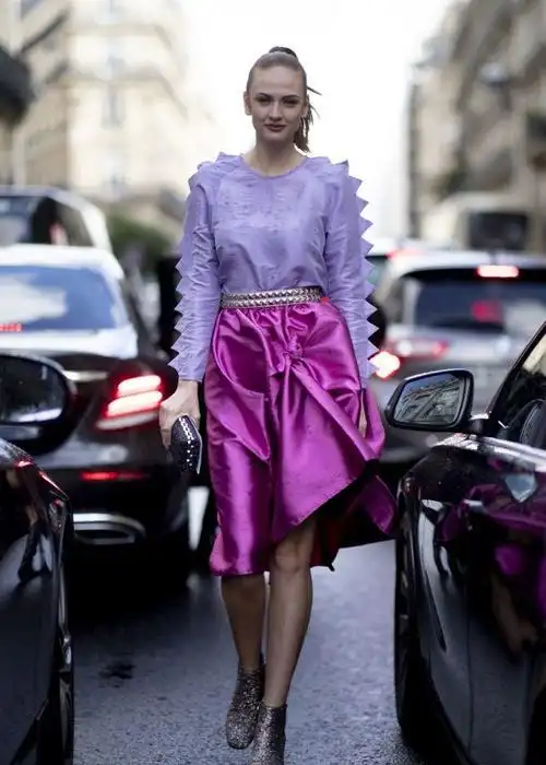 今年春夏大热香芋紫,8 招时尚穿搭法穿出仙气感