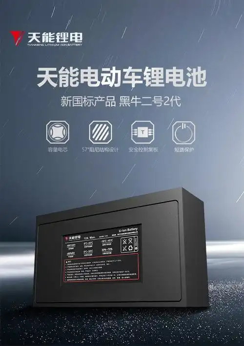 天能电动车锂电池48v12ah48v20ah家用外卖电瓶车锂电池家用48伏48v15