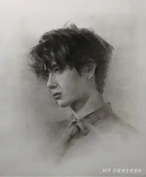 帅哥合集●素描头像●这组高颜值的素描头像里面有你喜欢的类型吗?