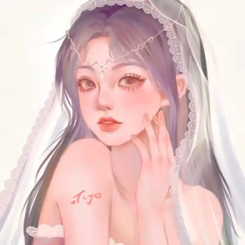 仙气女生头像可爱头像女卡通呆萌可甜可酷可温柔超好看的女生头像