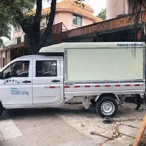 东风三面掀车厢折叠遮阳棚小货车小型车篷架卖货车棚架地摊三轮车