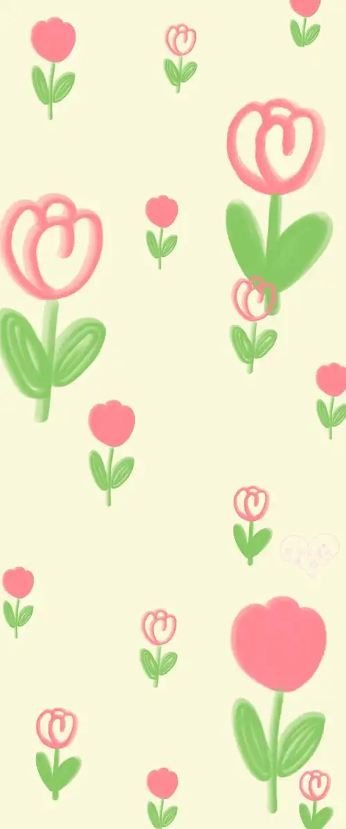 手机壁纸小碎花壁纸也很好看啊