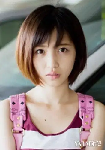 学生发型图片短发 清纯可爱显时尚