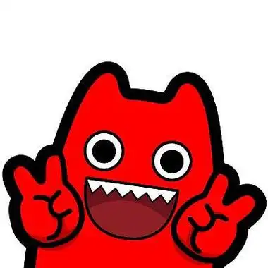 b93【魔鬼猫表情-剪刀手】#半身 开心 笑 剪刀手 v字手 耶 魔性 斗图