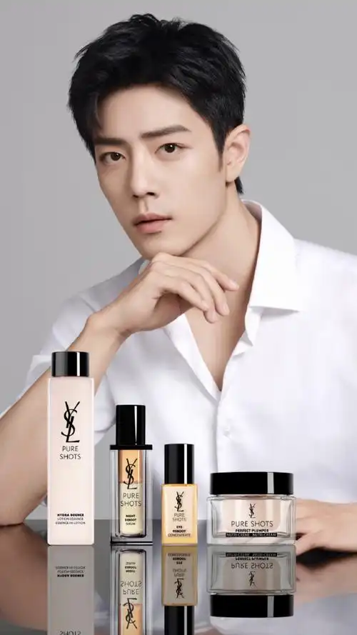 肖战ysl护肤代言人