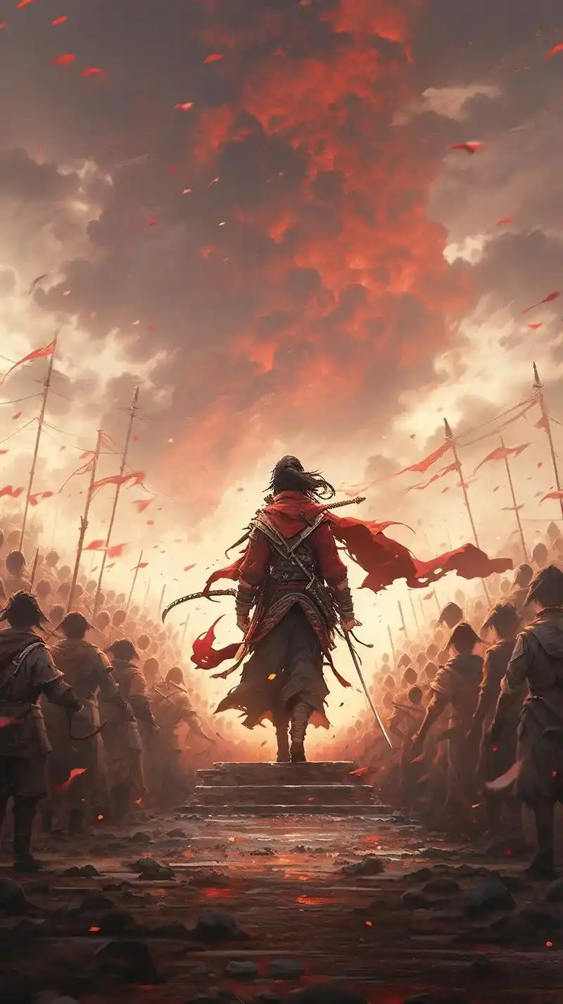 将军百战归冥土,壮士十年赴家门.#手机壁纸#古风壁纸#壁纸# - 抖音