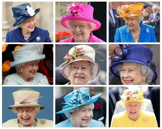 原创英国女王帽子大全