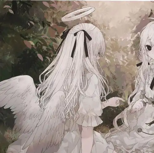 闺蜜头像黑暗系动漫超冷酷黑暗系闺蜜头像