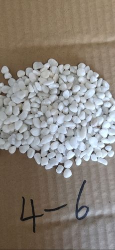 鹅卵石天然小石头雨花石白色小石小石子子白石子花盆其它园艺用品