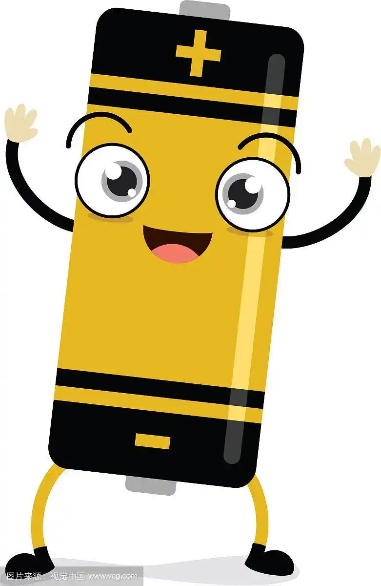 卡通电池