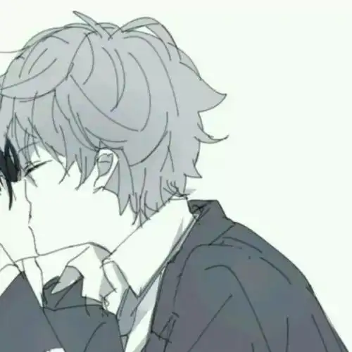 男漫头_色彩_腹黑_基佬_动漫头像_黑白_自截天下美男都是基