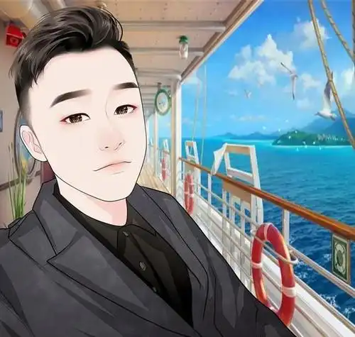 男生漫画头像,人不一定要成功,但一定要快乐