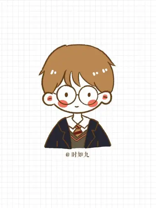 哈利波特漫画情节简笔画
