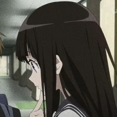 情侣头像,冰菓,千反田爱瑠