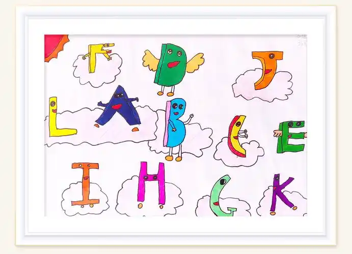 创意英文字母大比拼