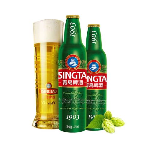 青岛啤酒(tsingtao) 经典 10度1903 473ml*12铝瓶装 整箱装 官方直营