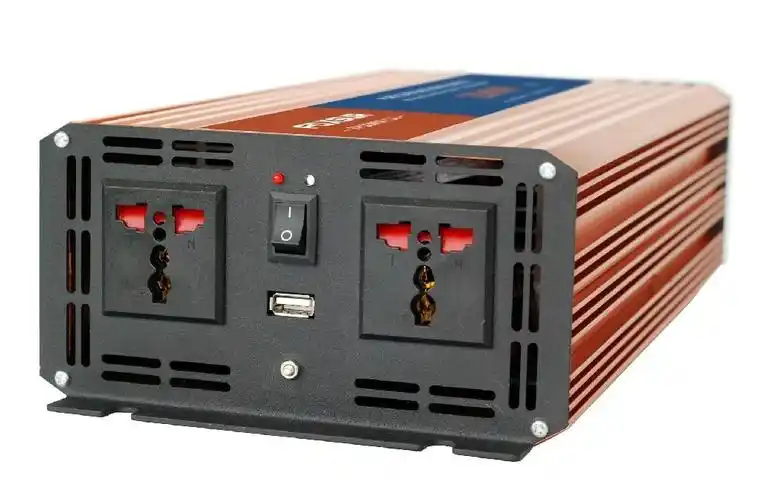 富可思 2000w 纯正弦波逆变器 12v 24v 48v直流转220v交流 带usb充电