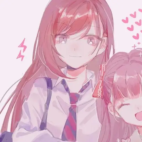 动漫闺蜜头像|你有一份动漫团头待签收_腾讯新闻