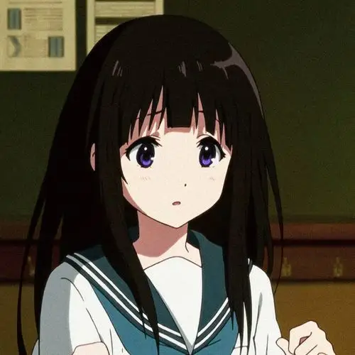 感觉我朝很多人用冰菓当头像