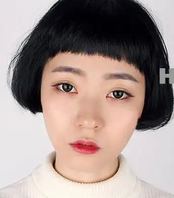 最流行小蘑菇头短发发型让女生轻松变小可爱