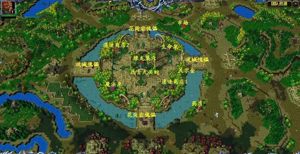 翡翠花园的rpg地图介绍