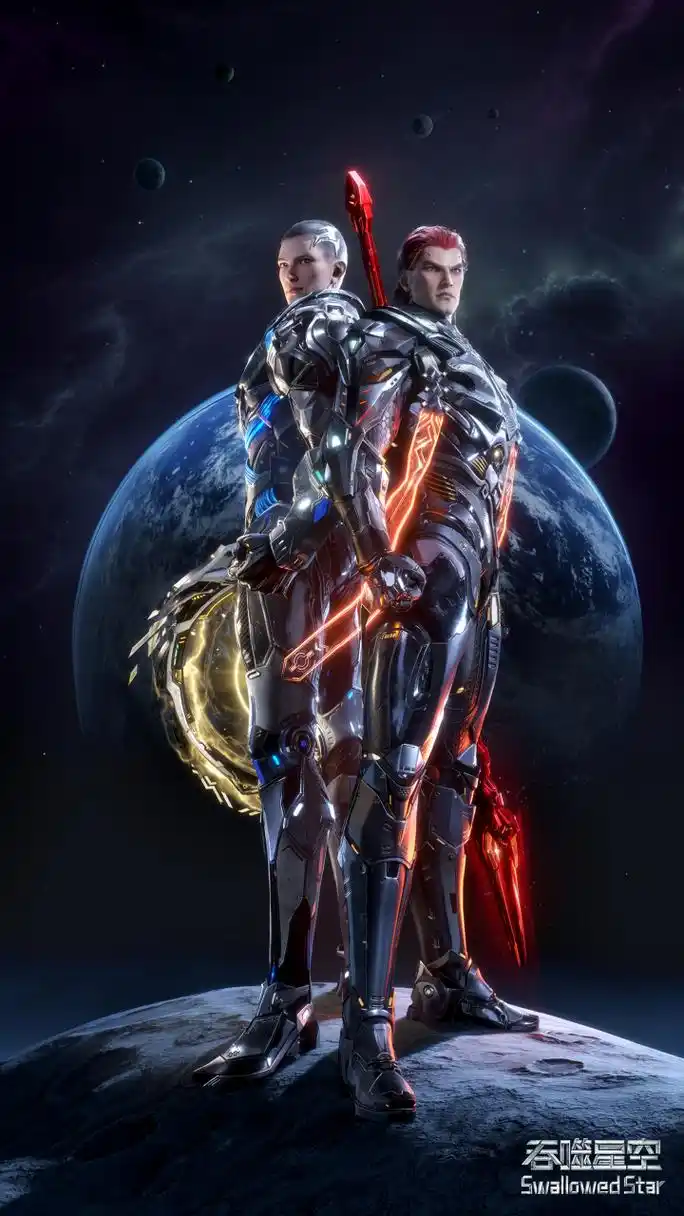 吞噬星空动画# 守护了地球几十年,也该休息了. 祝大家五一快乐