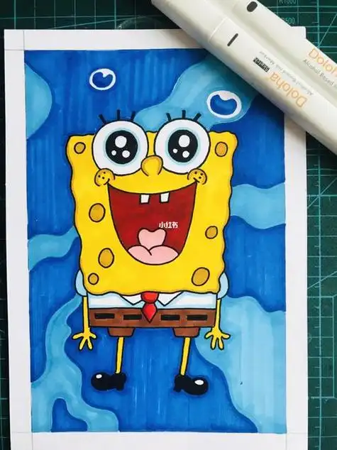 马克笔简笔画 马克笔简笔画可爱