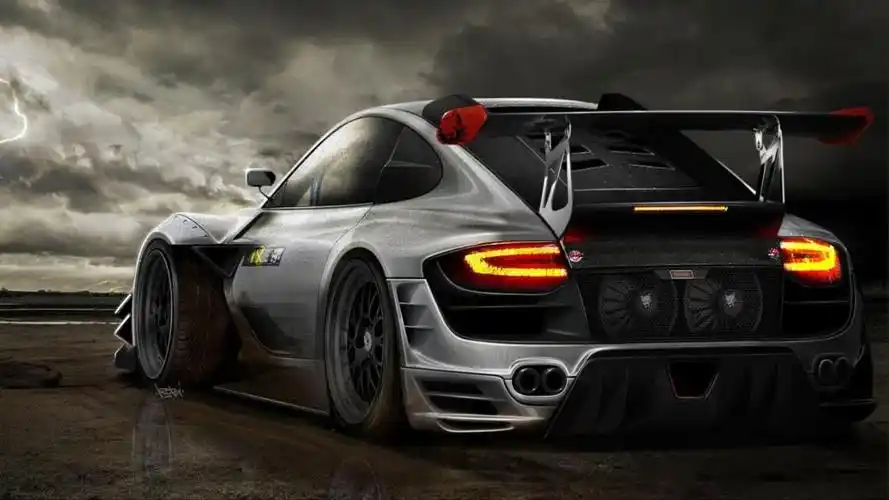 porsche tuning hd desktop壁纸:宽屏:高清晰度:全屏