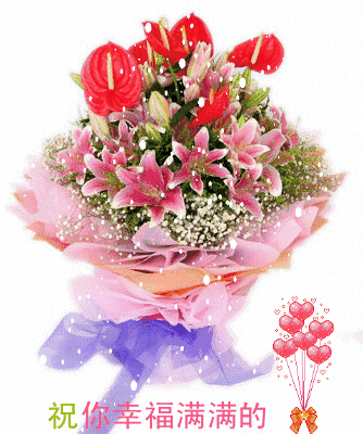 美丽的鲜花送给你一一一伟大的母爱