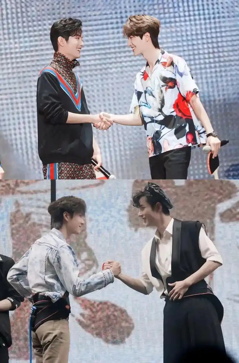 博君一肖 #肖战 #王一博  999999 "他们对视的一 - 抖音