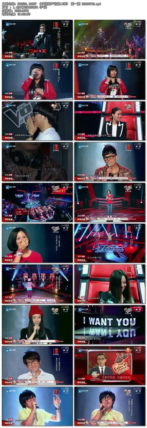 中国好声音 第二季 哪里可以下载