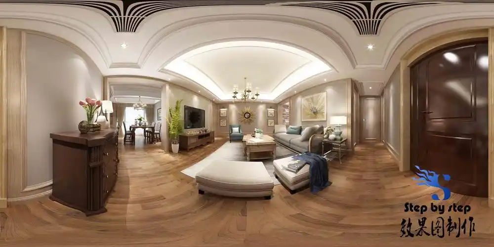 step by step 全景360效果图制作_效果图区_室内设计联盟 - powered
