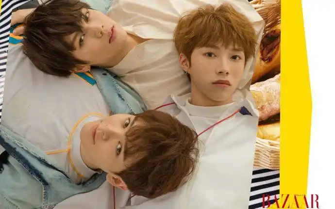 get爱豆同款)芭姐开包记 芭姐采访 bazaar与banana男孩林彦俊尤长靖