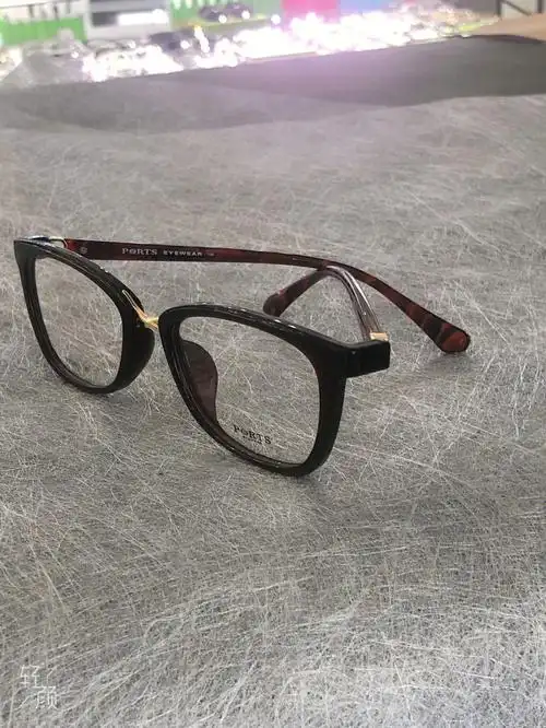 ports宝姿近视眼镜女大框架可配蓝光