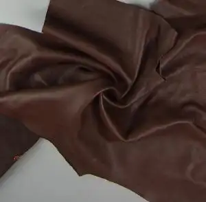 棕色软牛皮边角料 咖啡色头层牛皮手工diy 真皮皮料