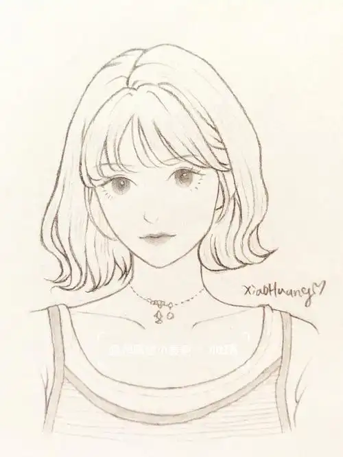 人物线稿教程🍃含步骤图