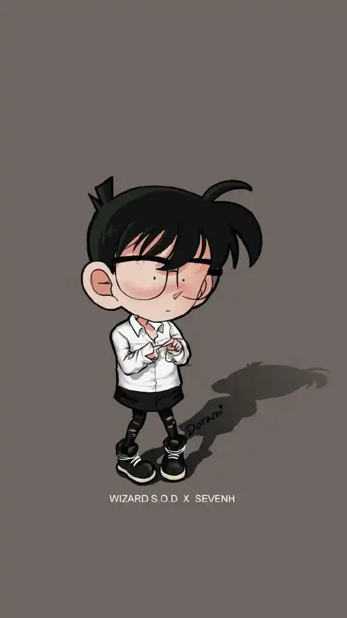 谁有超q有柯南的表情可不可以加我发给我我收藏起来