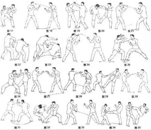 简笔画转身动作分解