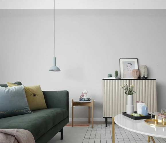 110㎡现代简约三居装修案例_效果图_土巴兔装修网