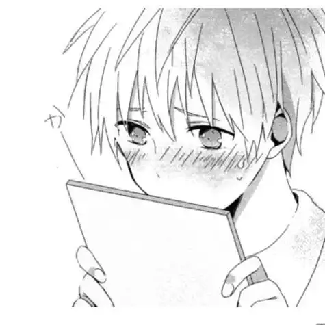 插画动漫二次元男生头像